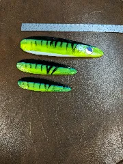 Fishing - Airbrush Stencil - Fish Stripes and fin - two sided