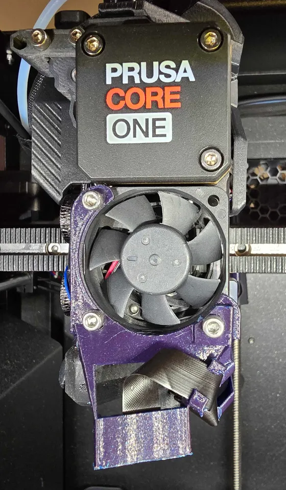 Core ONE 3DO Nozzle Camera Mount - 25cm FPC with LEDs by Julia