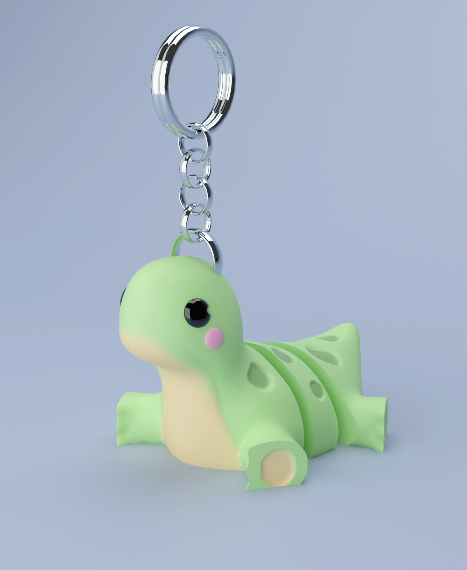 Flexi Dino Apatosaurus Keychain (limited Time Free) By Uniqrint 