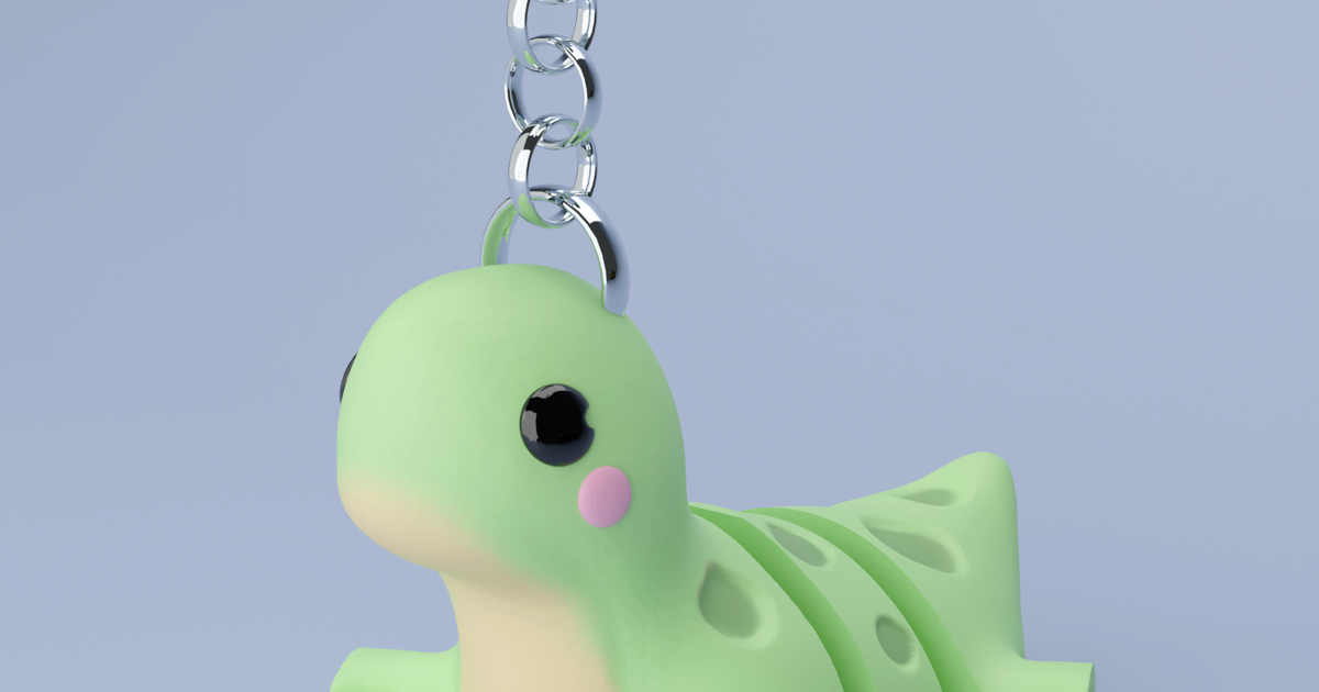 Flexi Dino Apatosaurus Keychain (Limited Time Free) by UniQrint ...