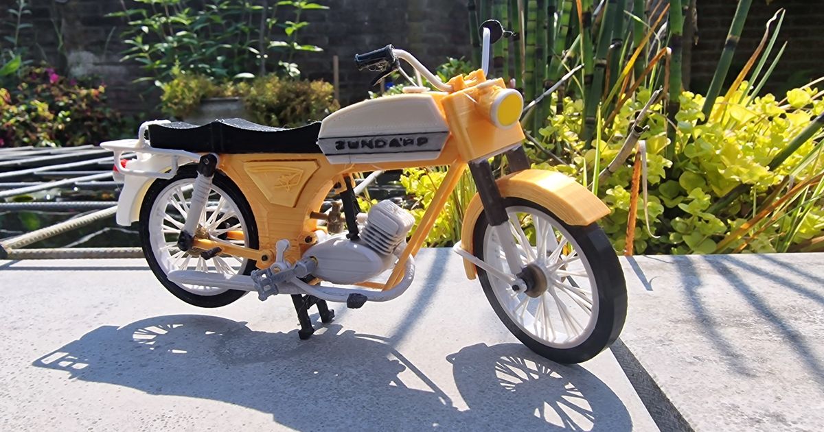 Zundapp KS50 50cc year 1977 scale 1:10 Designer Ed van der Heijden. by ...