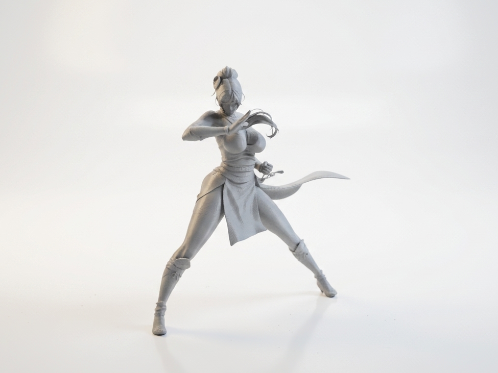 Powered Warrior Figurine Fantasy 3D Printable