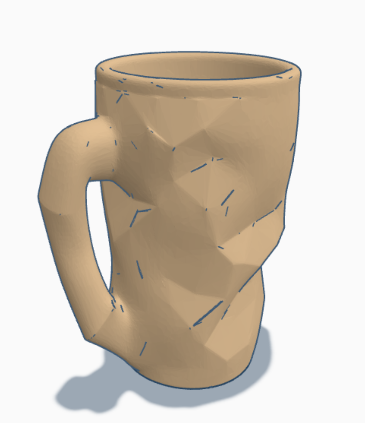 Crinkle Paper Cup by saracha42 | Download free STL model | Printables.com