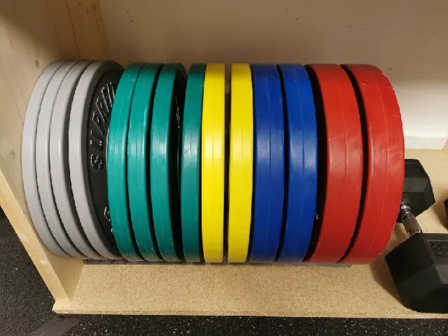 Hantelscheibenhalterung / Vertical Weight Plate Holder