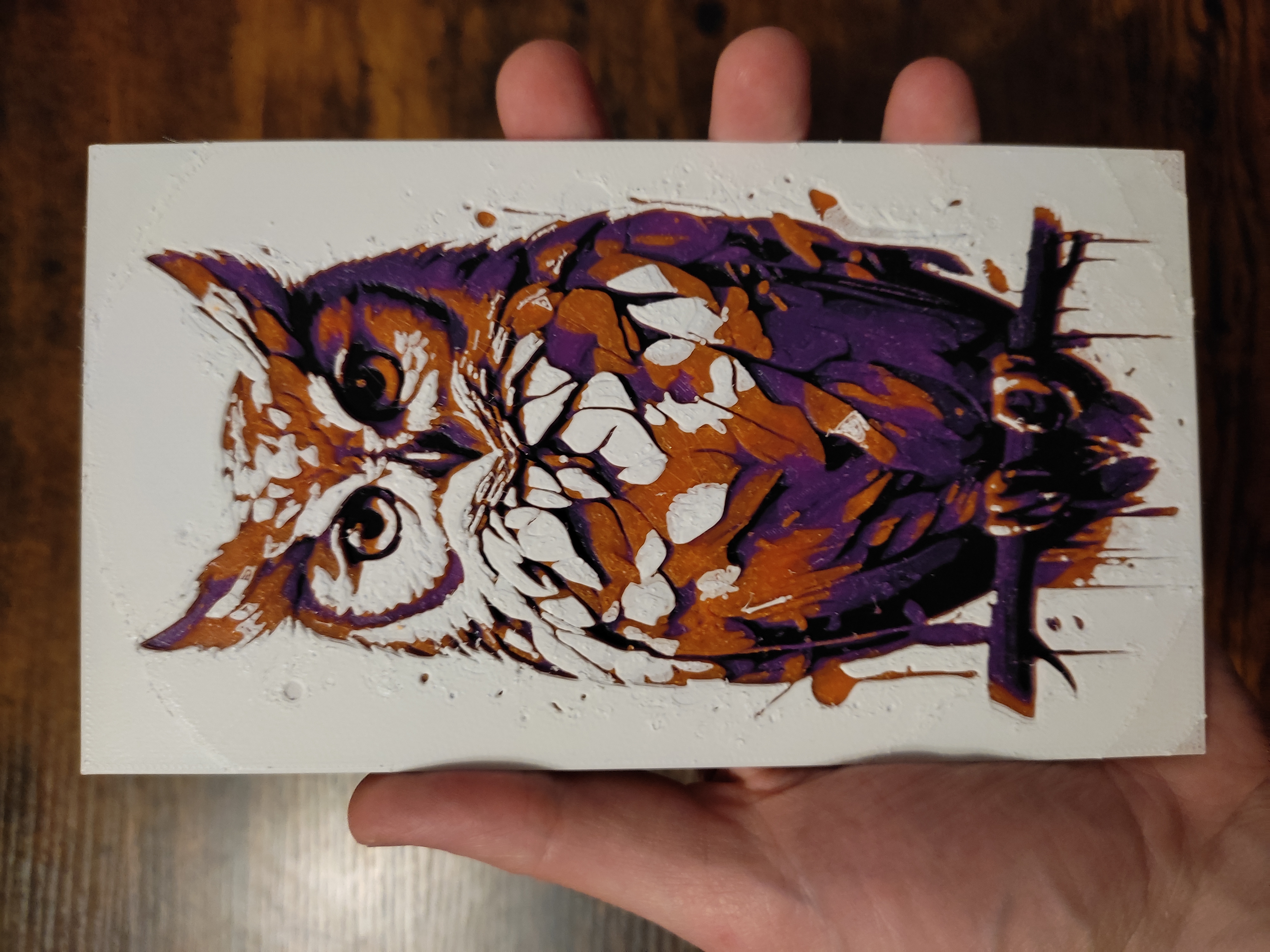 HueForge Owl
