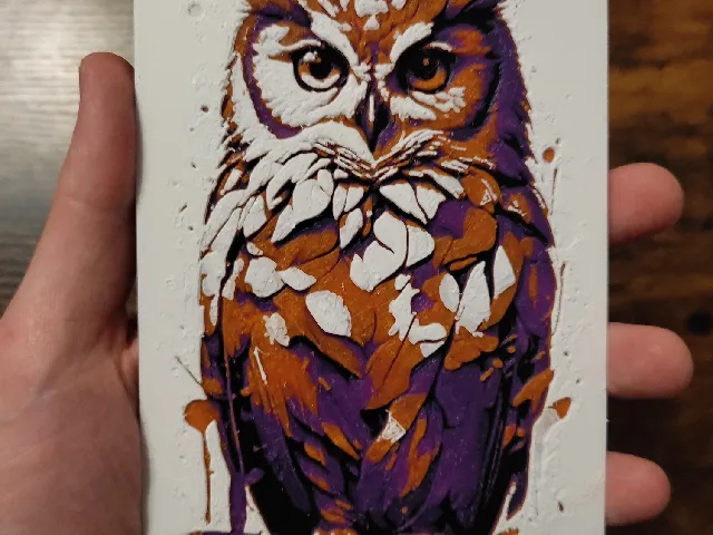 HueForge Owl