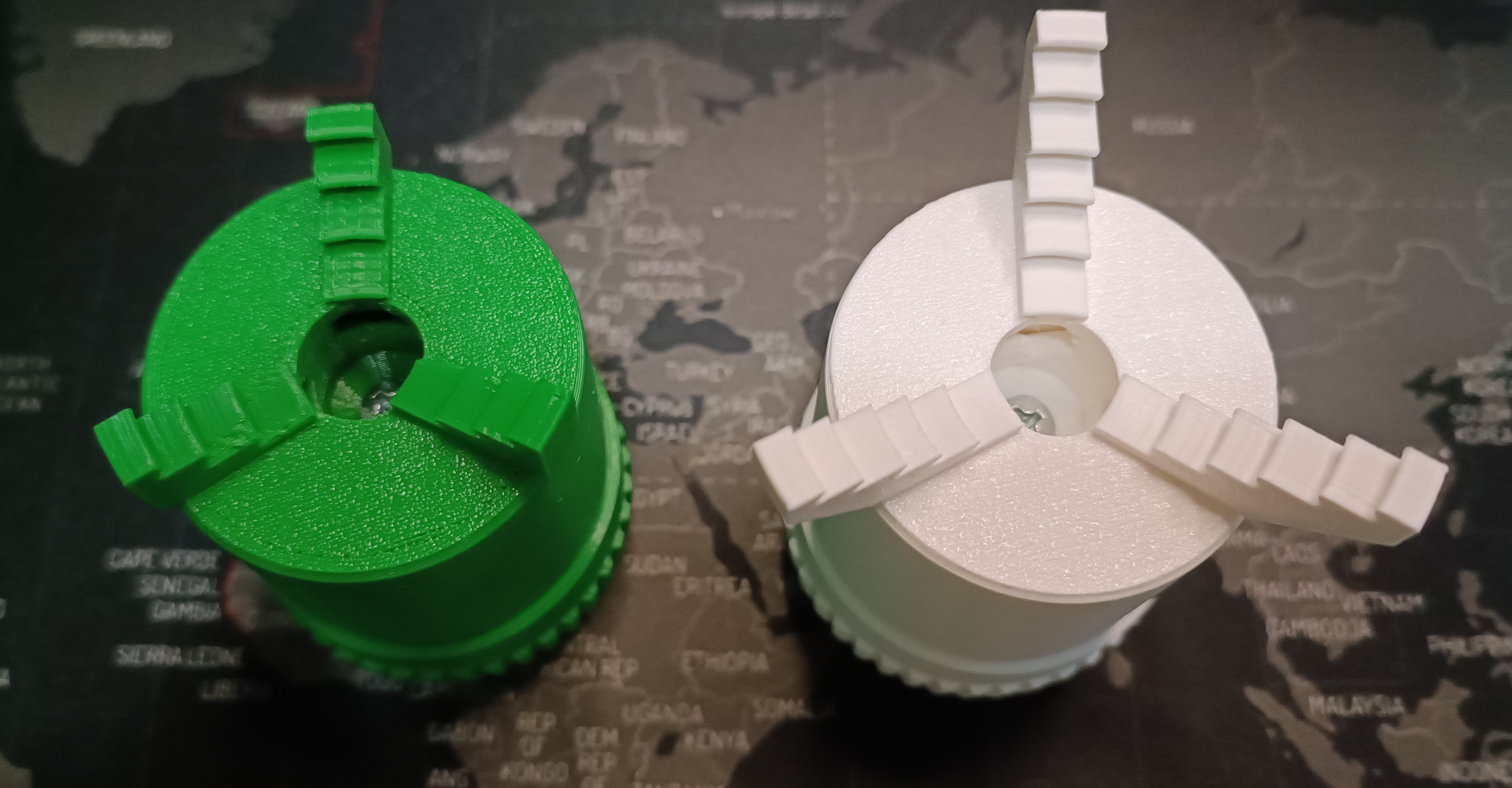 Longer teeth for "vise miniature holder for painting" 3D model thumbnail