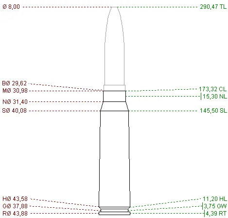 30x173mm Cartridge by Totoryf | Download free STL model | Printables.com