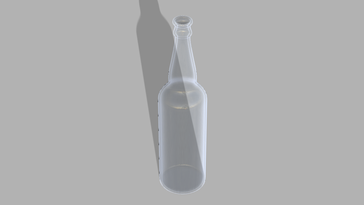 Glass Soda Bottle By Ancoder 