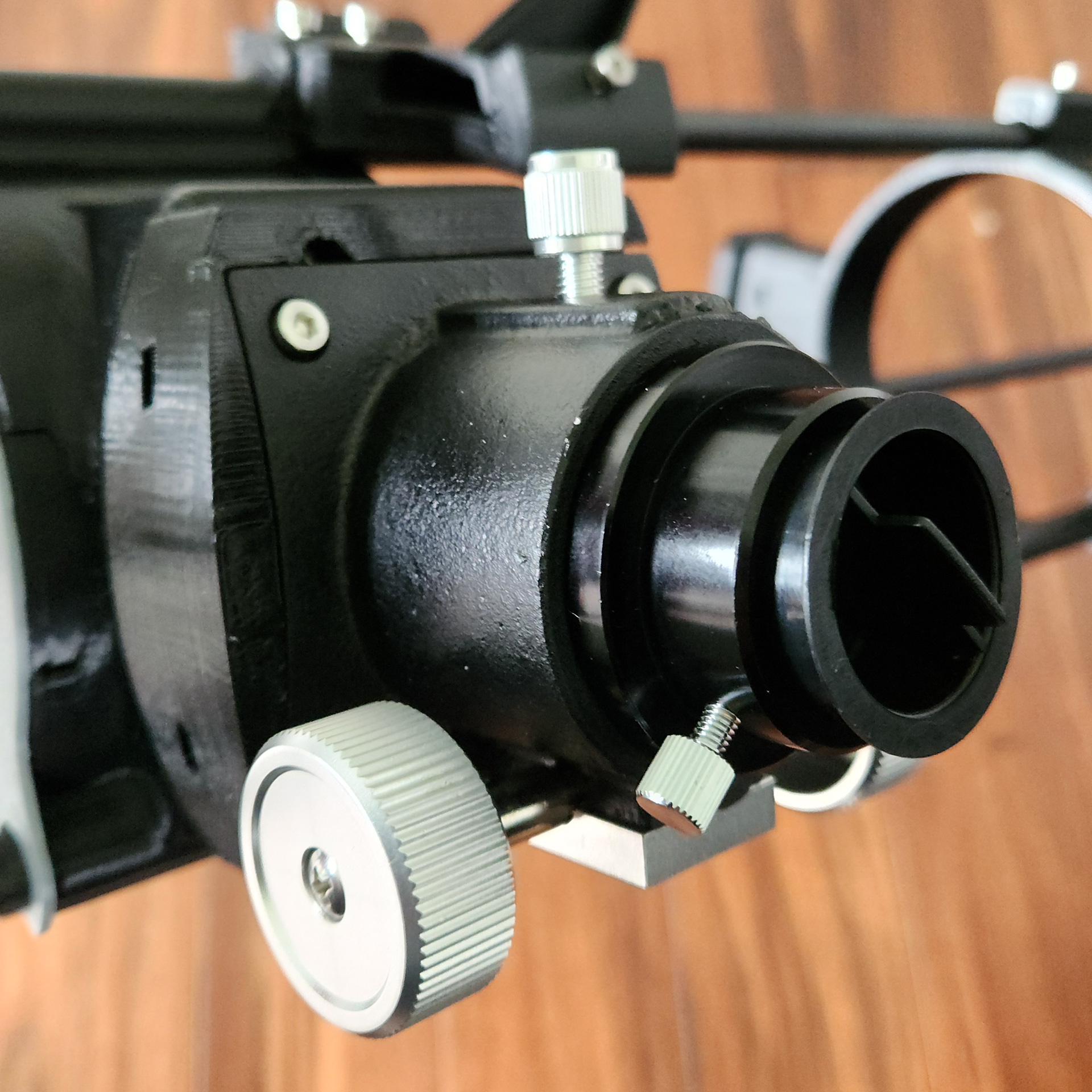 Crayford Focuser Adapter for Hadley / Metric 3D model thumbnail