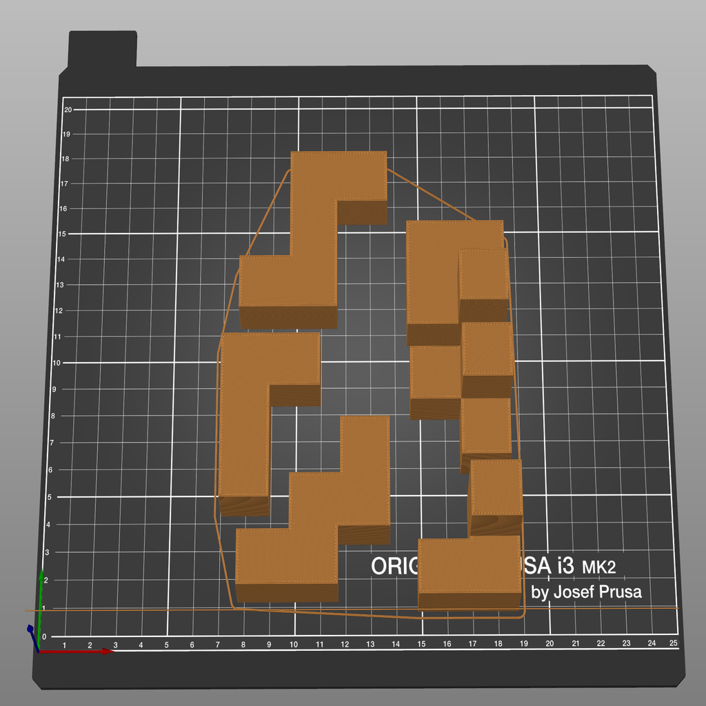 Miniatura 4 do modelo 3D Puzzle Cube with Box