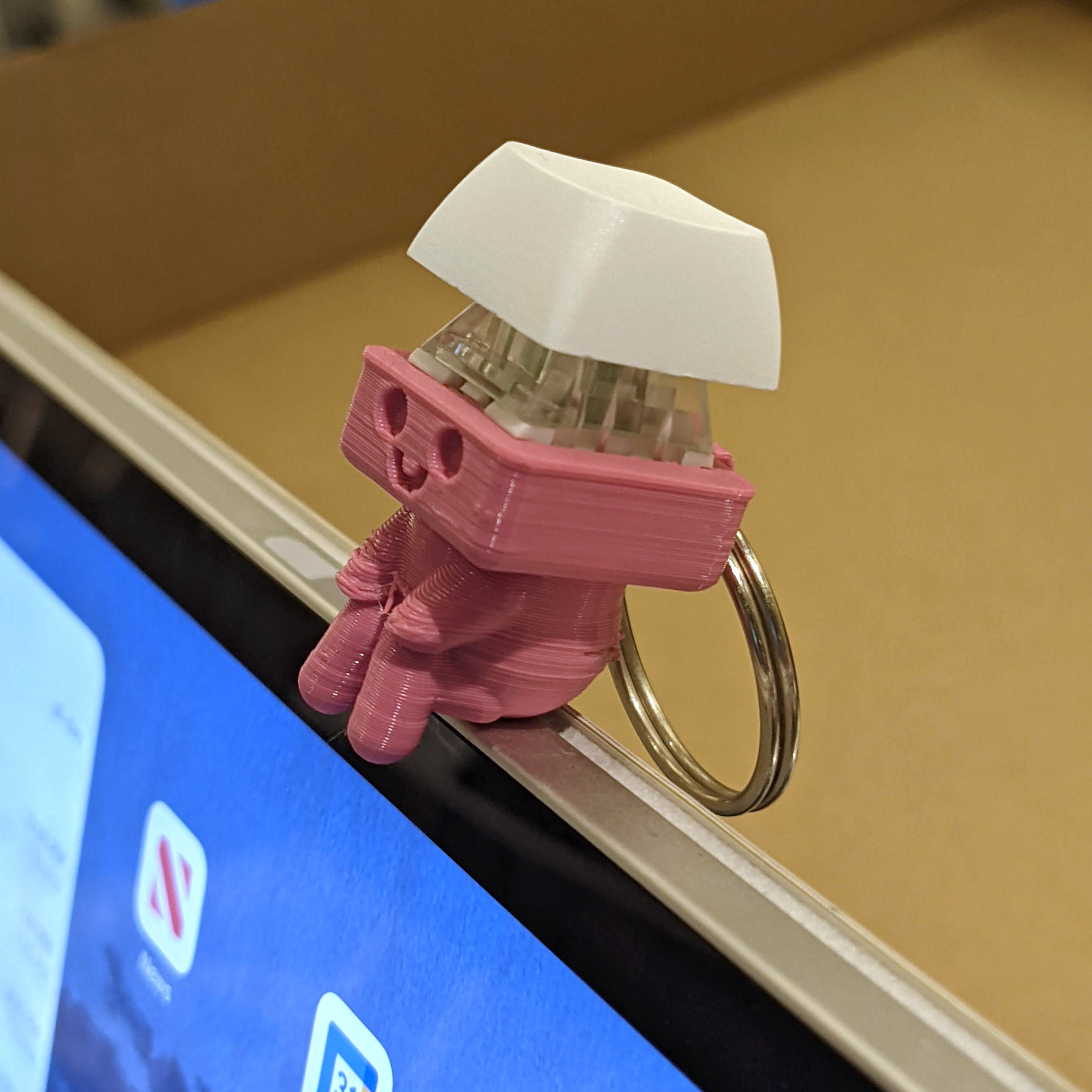 Keychain Aac KeyChainnie (KeyCrappie but Keychain) by soda22 | Download free STL ...