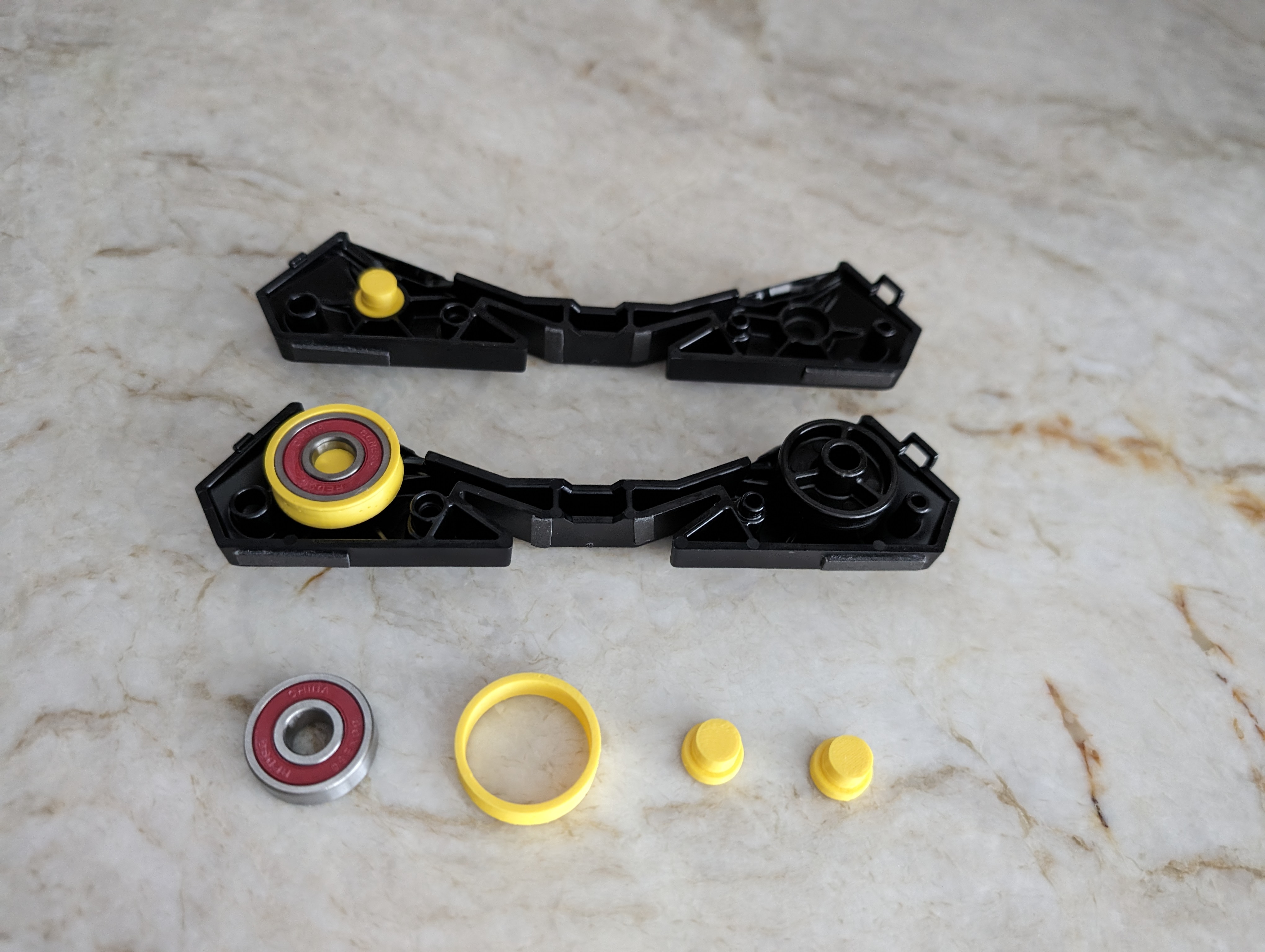 MMU3 Spool Holder - Smooth Wheels