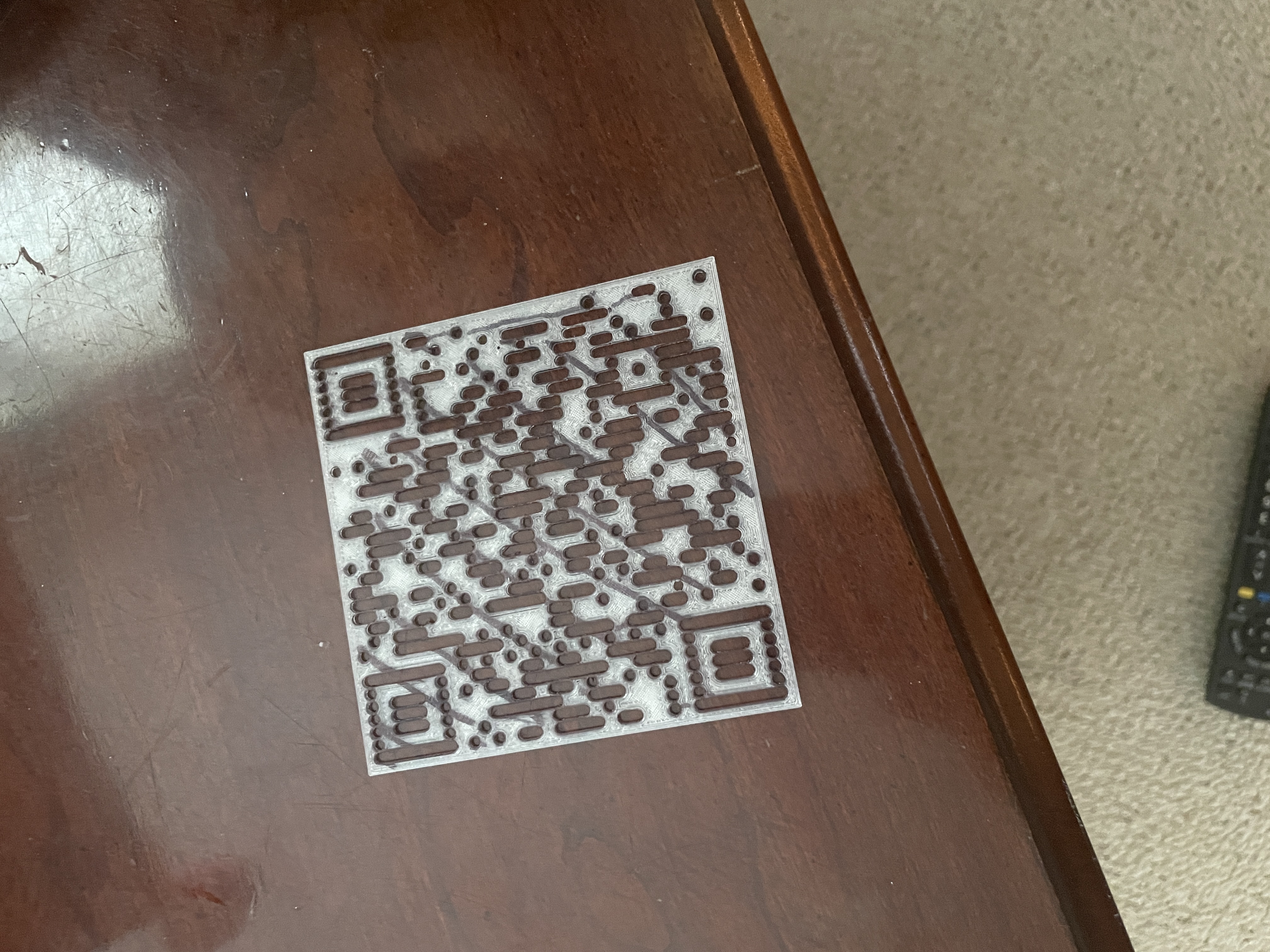 Rickroll QR Stencil