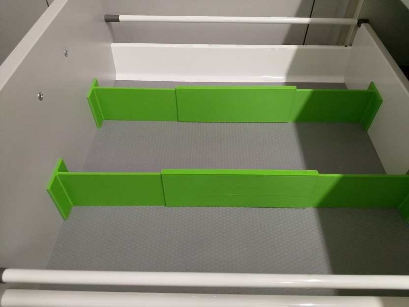 Drawer Divider Set by raphi | Download free STL model | Printables.com