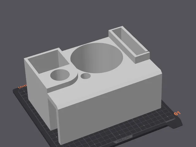 Bedside Clamp Storage