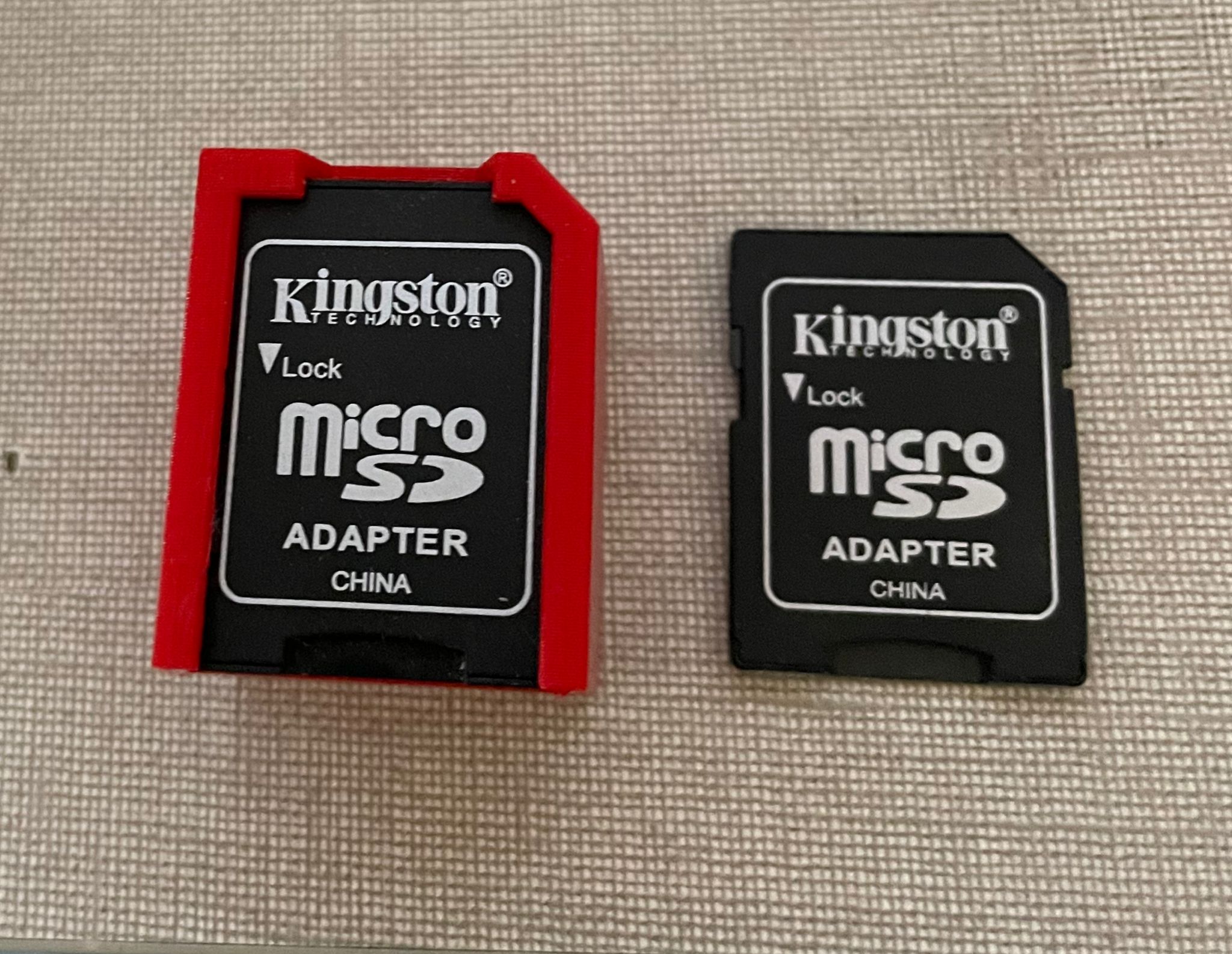 Miniatura 2 do modelo 3D Micro SD card case - Organizer