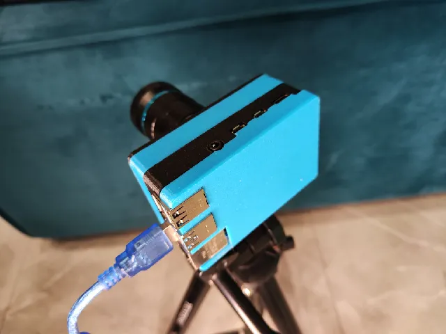 Raspberry Pi HQ Camera Case -- Cable INSIDE