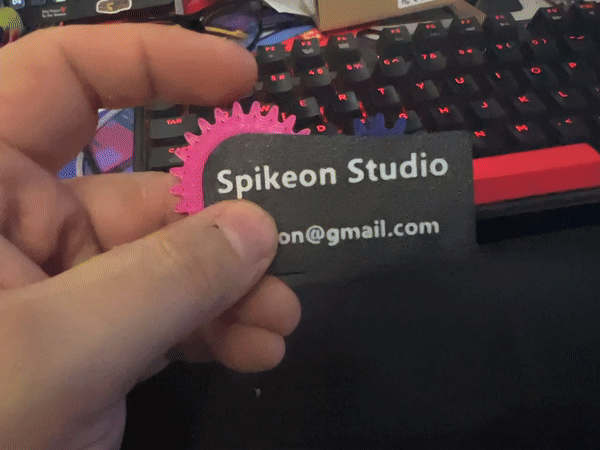 Mechanical Gears Business Card
