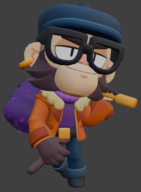 Mico - Brawl Stars by GoatGamez | Download free STL model | Printables.com