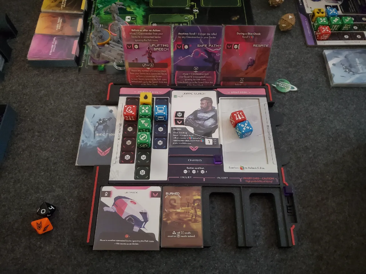 ISS Vanguard Dashboard - Sleeved Cards by BakerBug | Download free STL  model | Printables.com