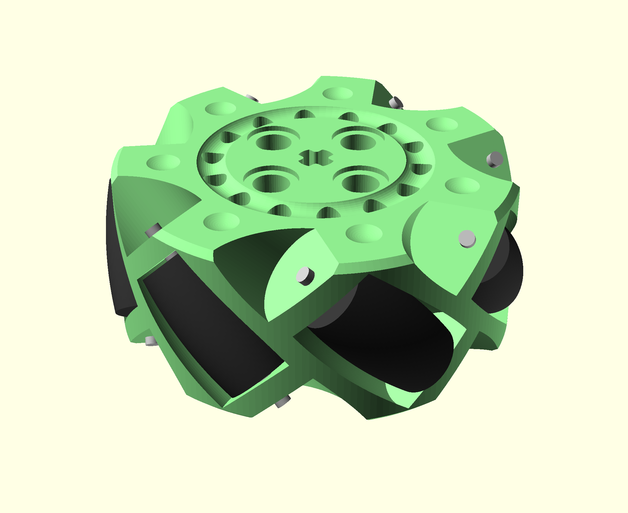 Lego Compatible Mecanum Wheel 56 mm