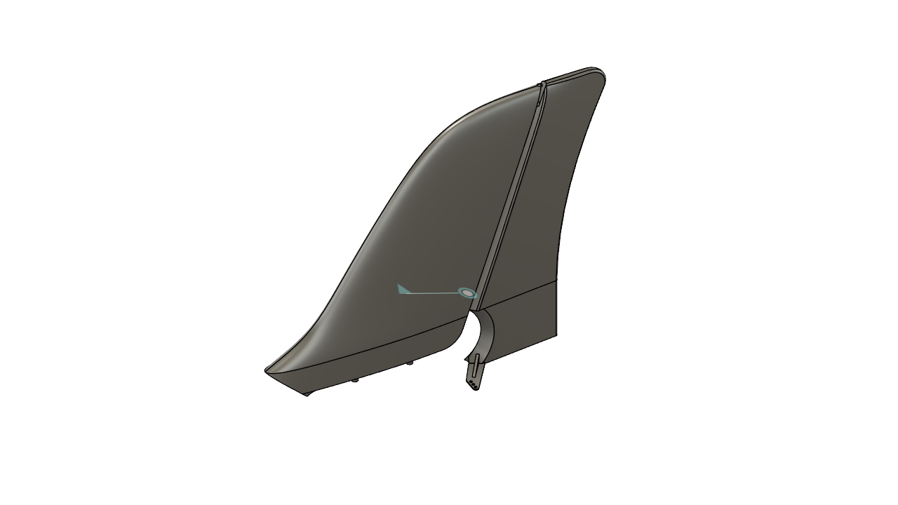 Volantex Phoenix 2400 vertical stabilizer - base model