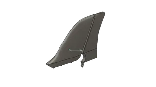 Volantex Phoenix 2400 vertical stabilizer - base model
