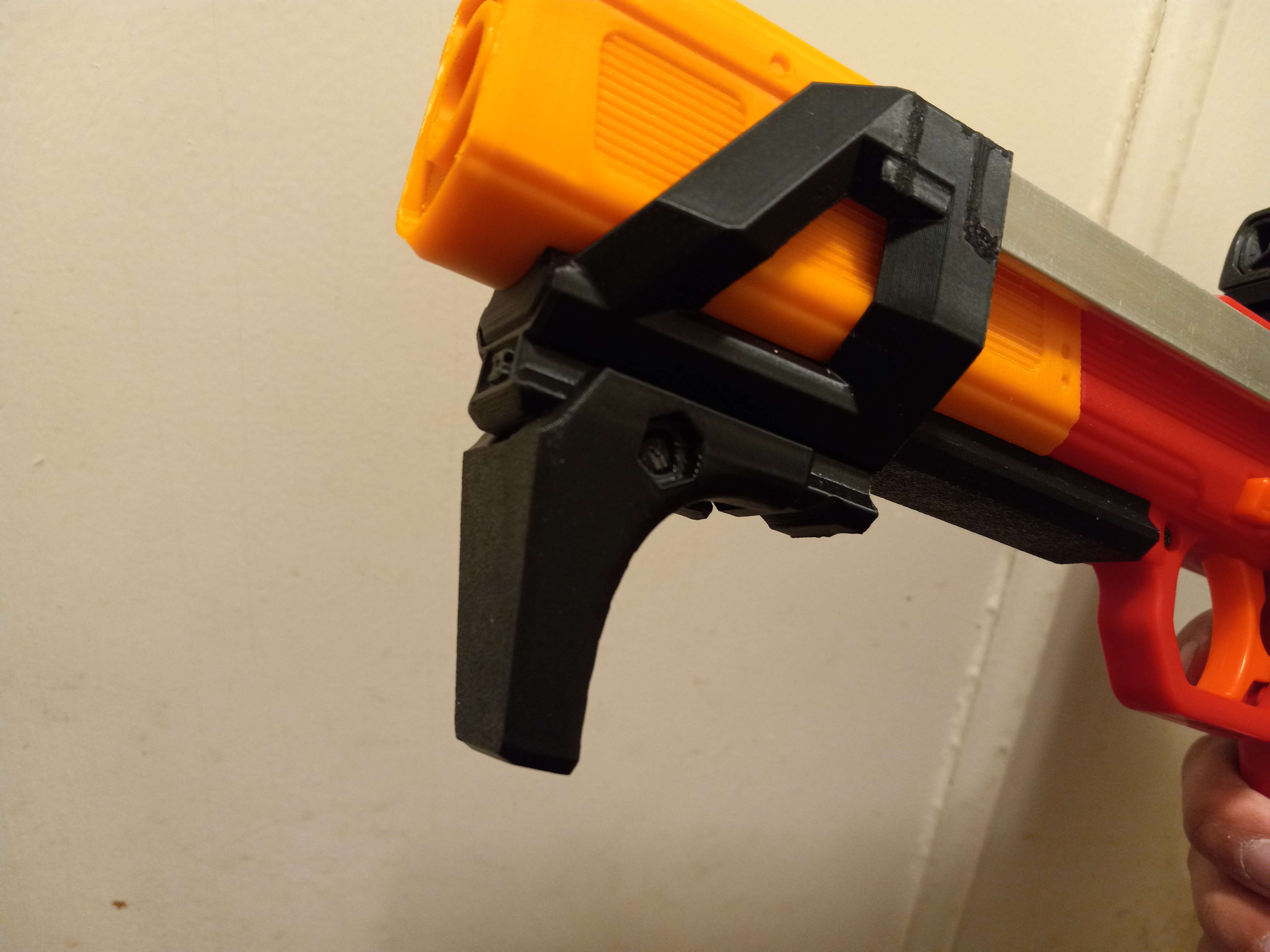 Reinforced Sleek Picatinny Handstop/Pump Grip