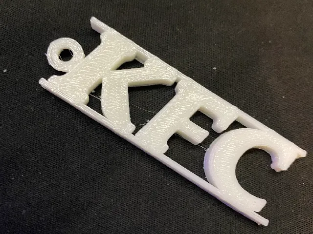 KFC keychain / keyring