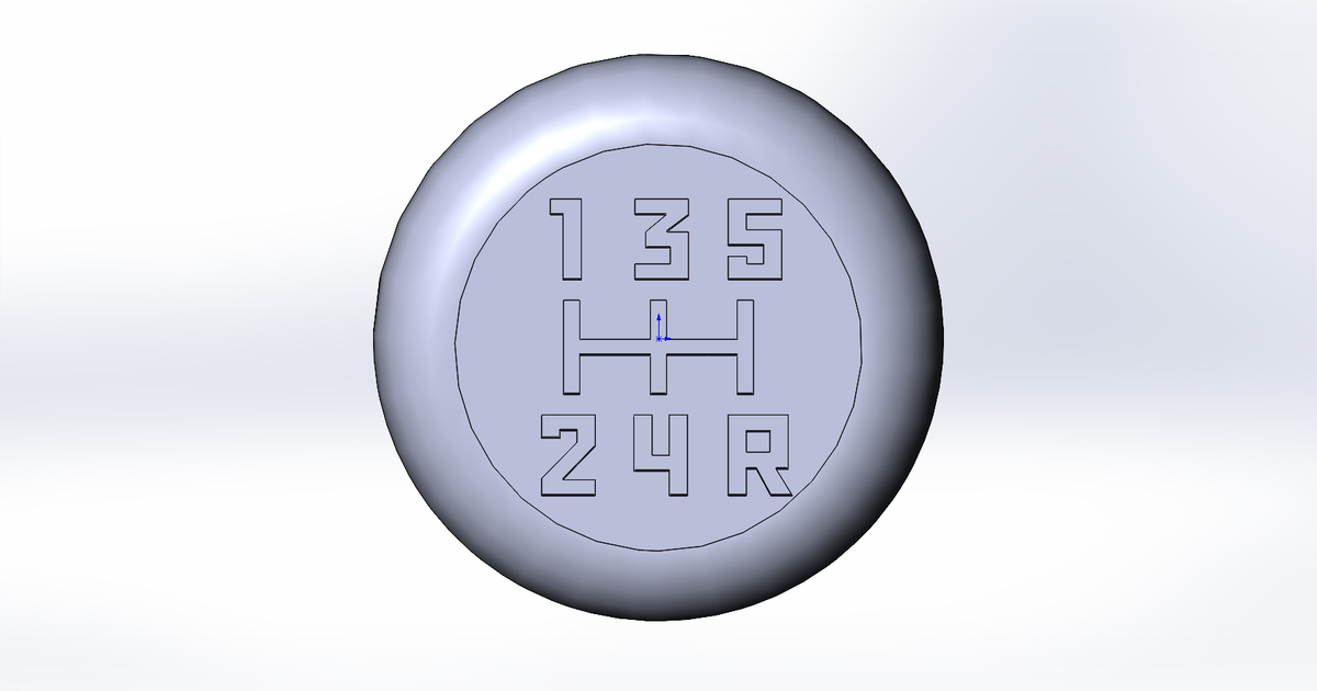 Gear shift lever by SRV72 | Download free STL model | Printables.com