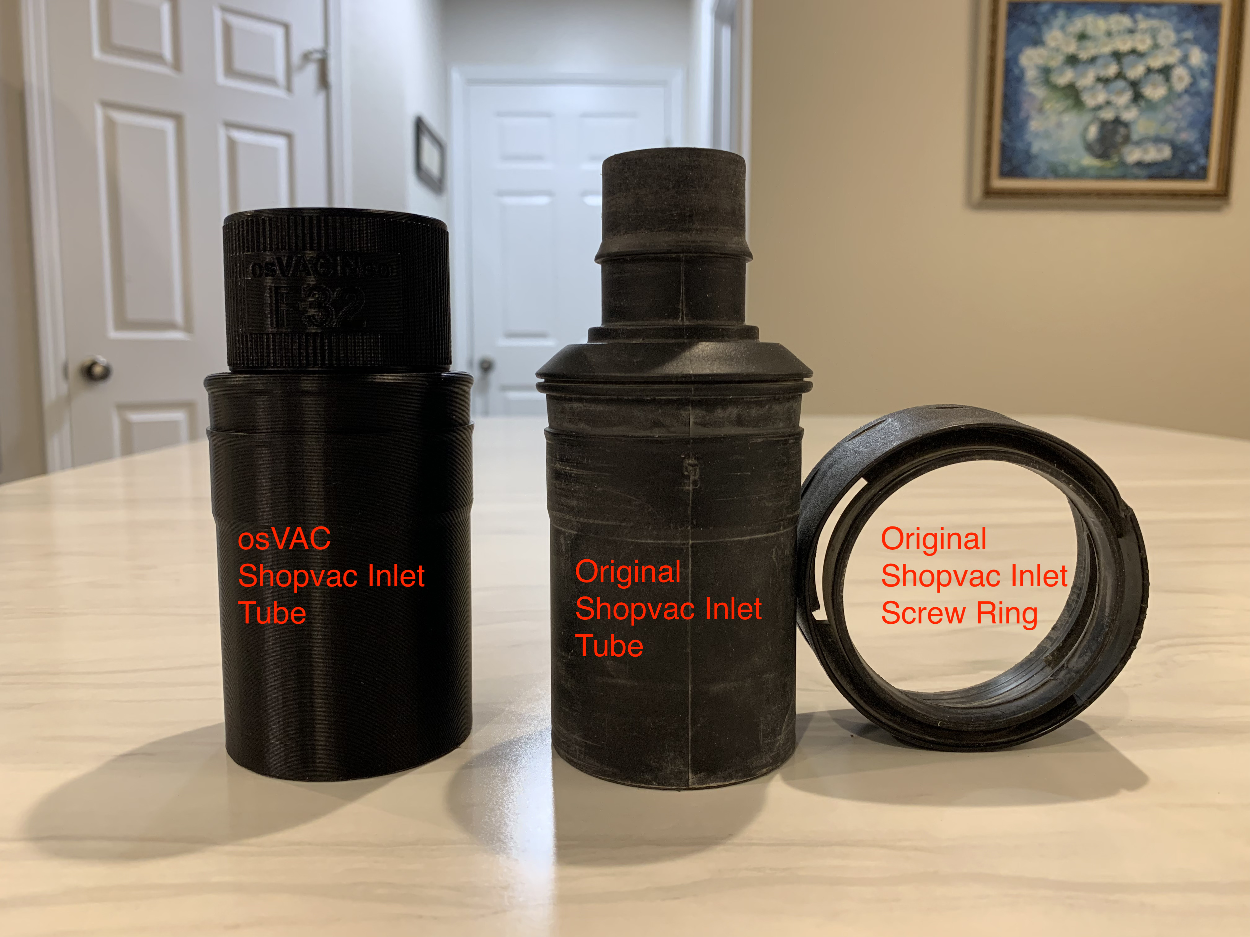 osVAC M32 Shopvac 12 Gallon Inlet Adapter by colossatr0n | Download ...