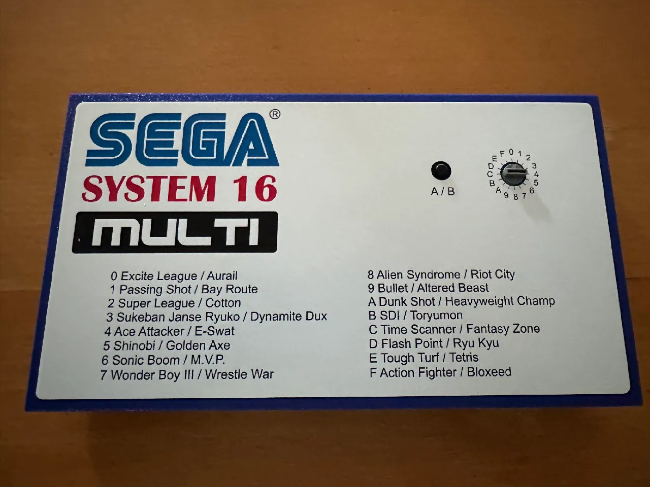 Sega System 16B with Multi – ShootTheCore.tech