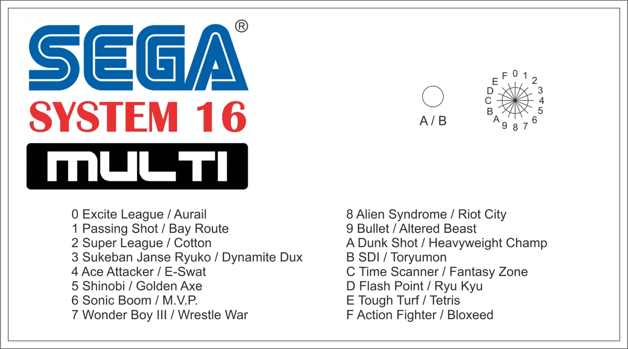 Sega System 16B – JAMMArcade.net
