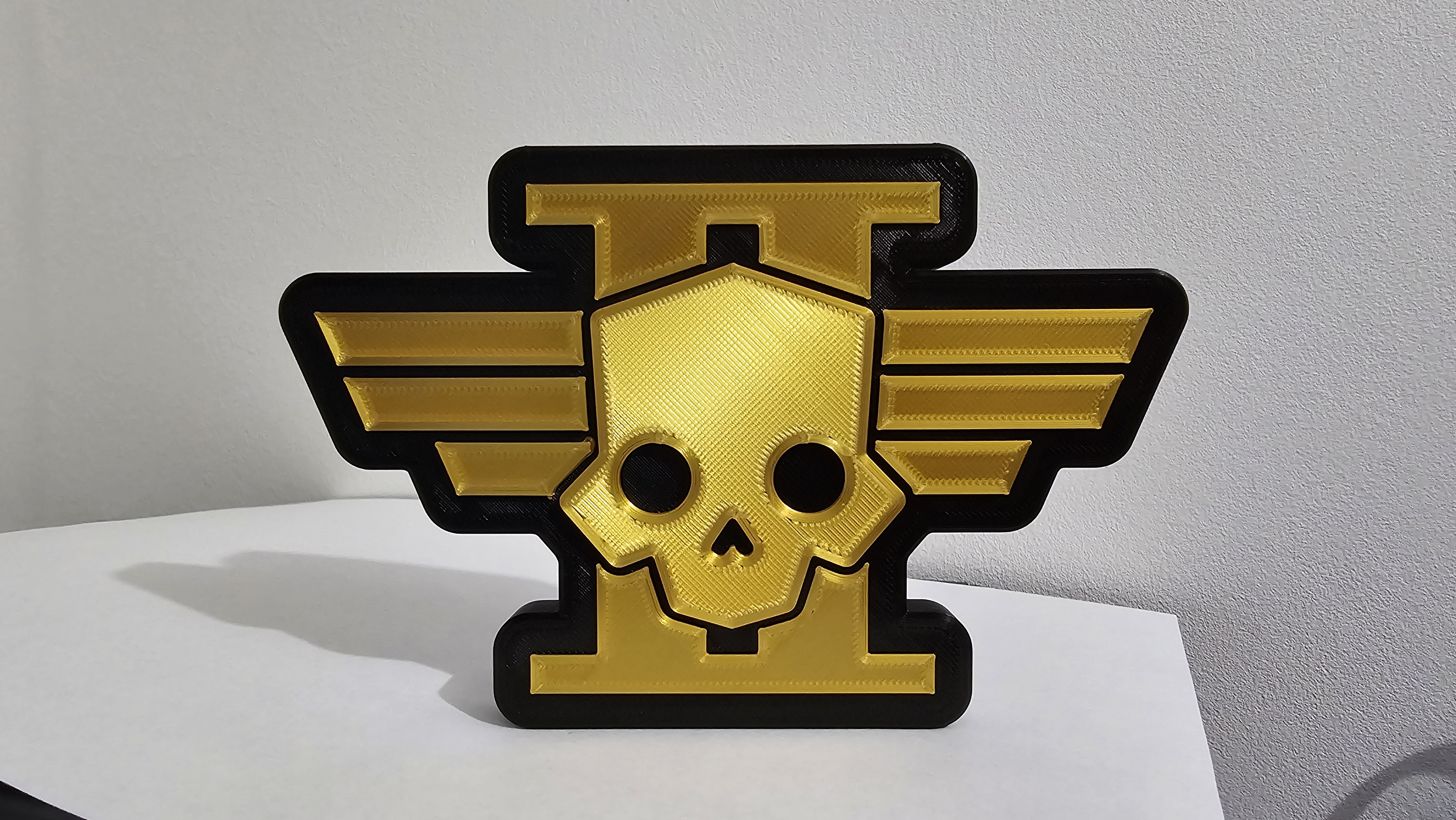 Miniatura 2 do modelo 3D Helldivers 2 Logo