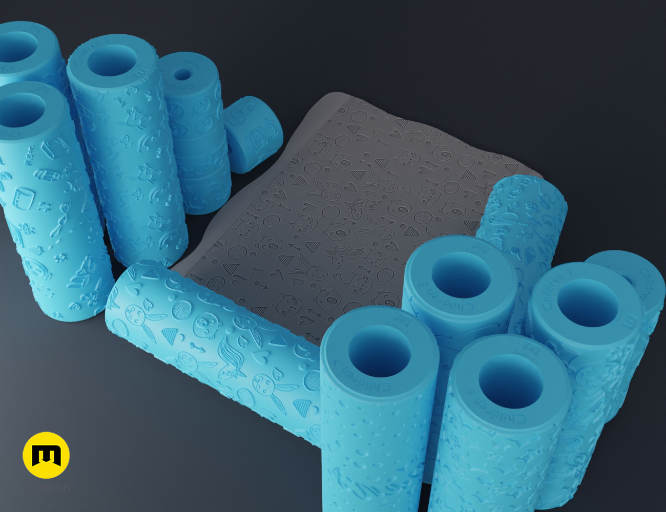 Children's Day Texture Rollers — miniatura 32