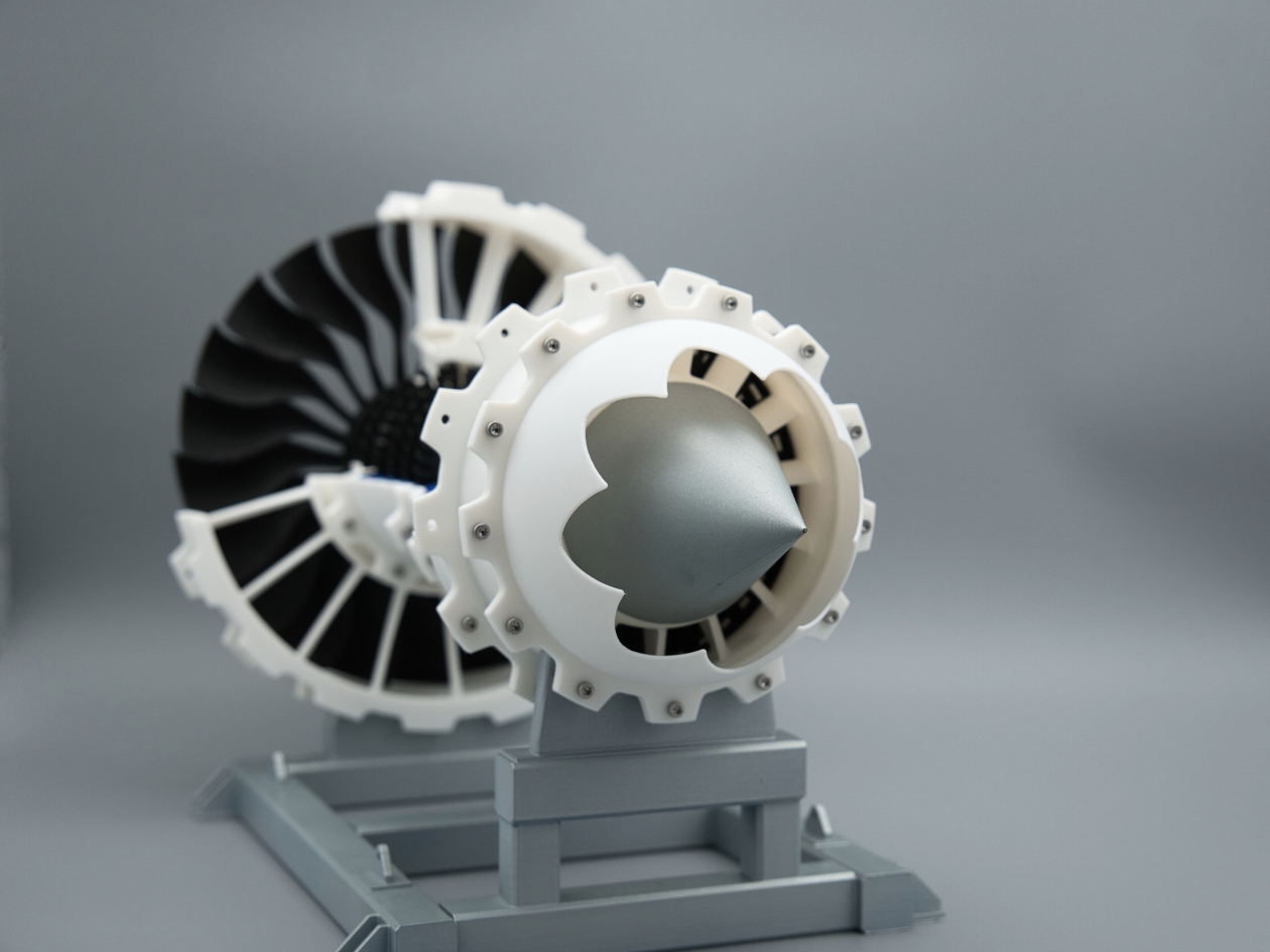 Jet Engine Chevron Nozzle by linus3d | Download free STL model ...