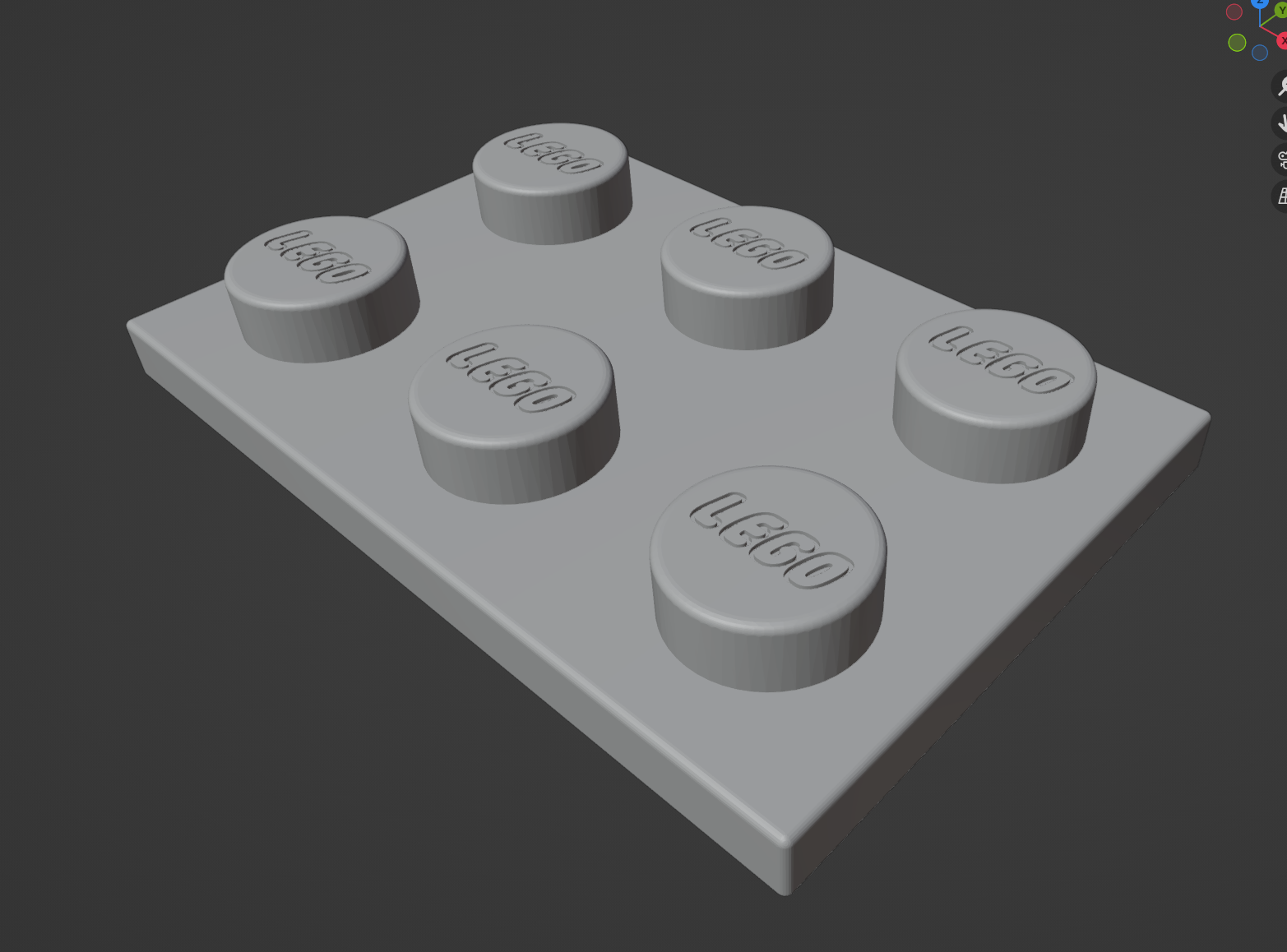 Lego Box organizer Lid with LEGO text