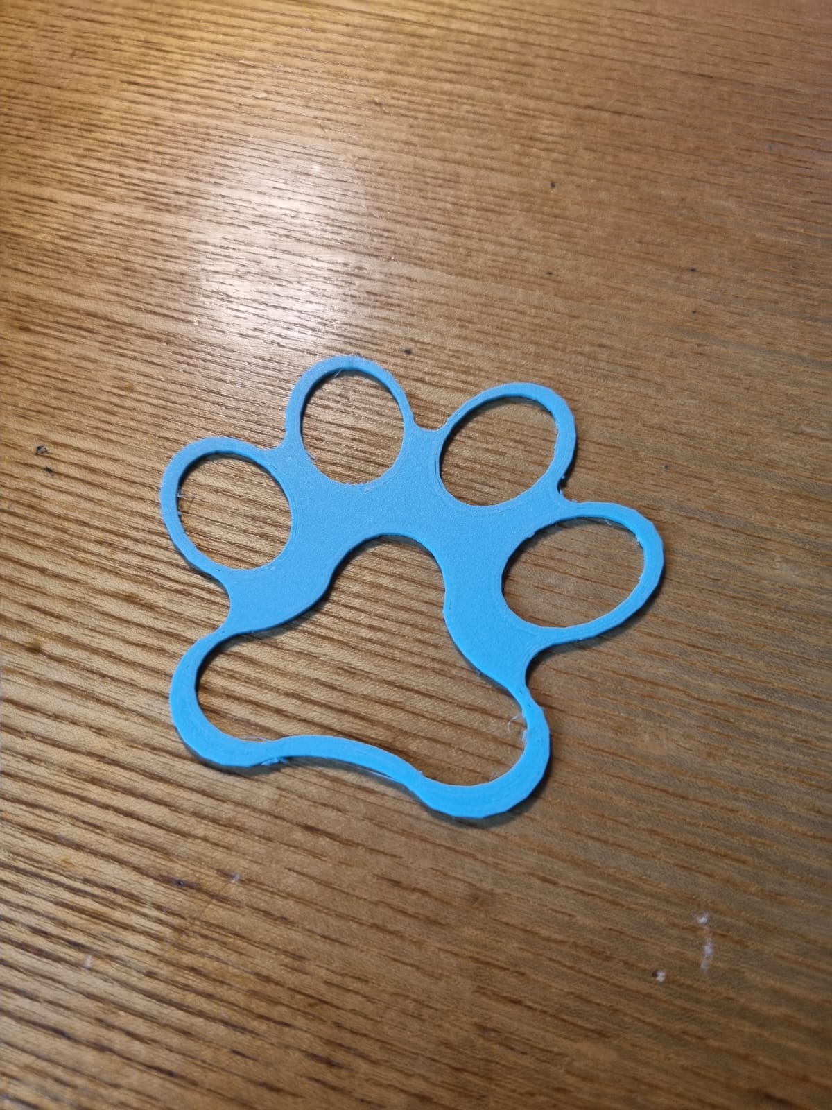 Zeichenvorlage Hundepfote by Moritz | Download free STL model