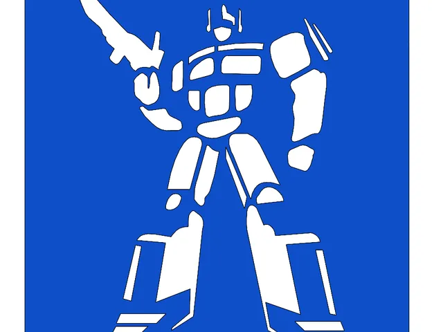Optimus Prime Stencil