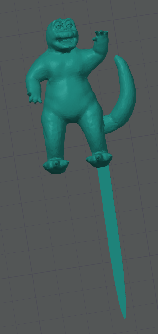 Son of Godzilla swizzle stick