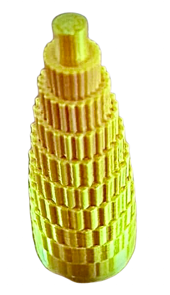 Tower of cogs ~ Optical illusion