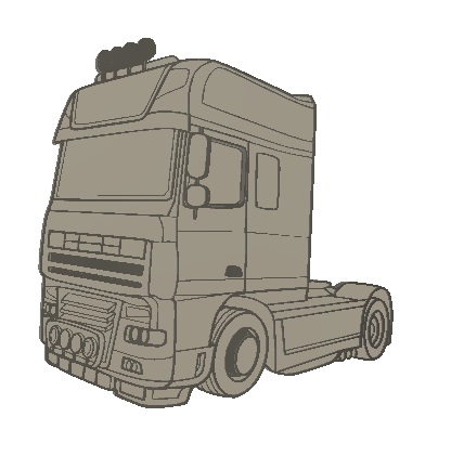 Cabina camión Scania  truck