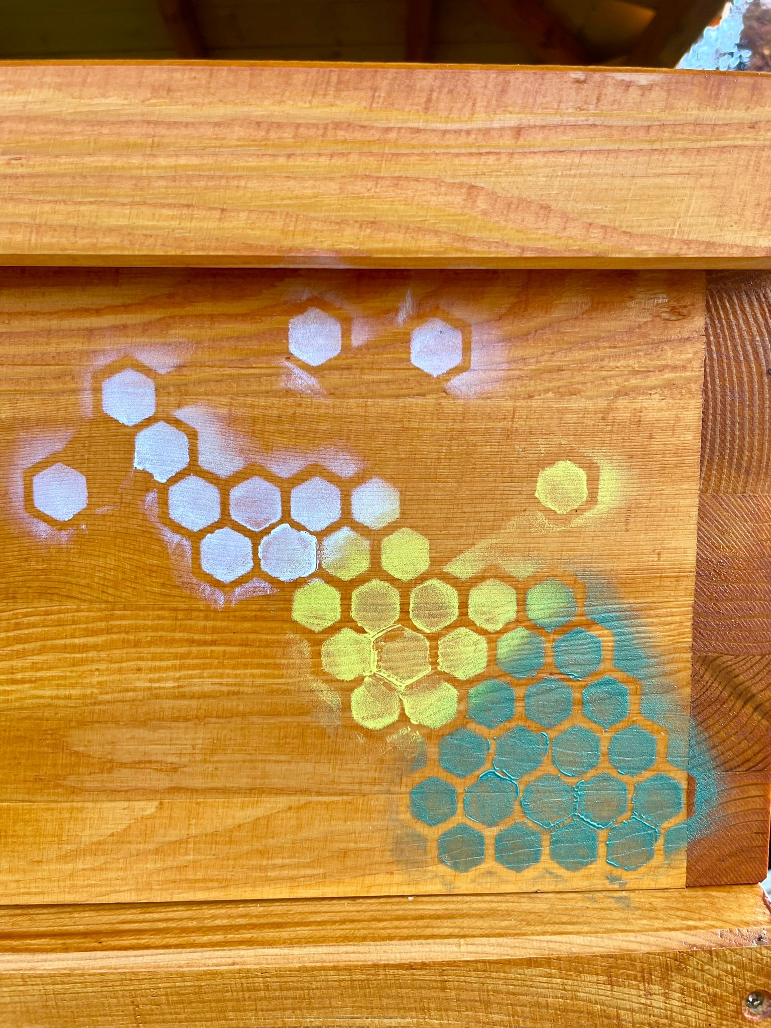 Honeycomb-Pattern Stencil by Jux | Download free STL model | Printables.com