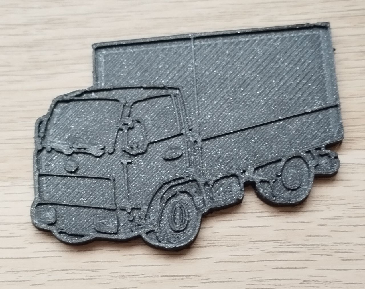 silueta camión truck simpe
