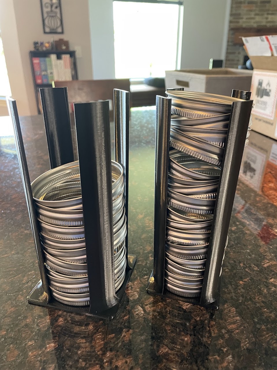 Mason Jar Lid Holder (Taller Version)