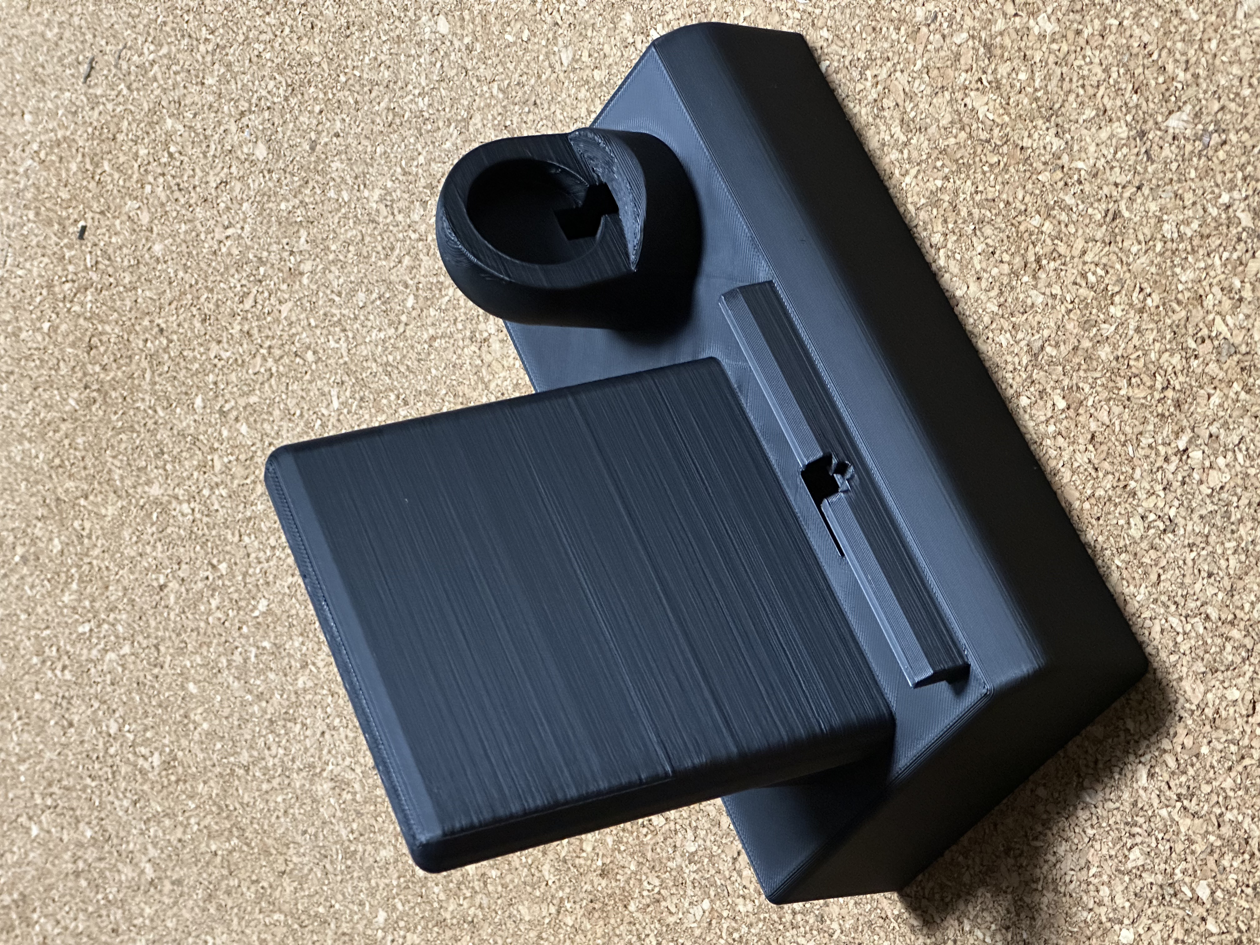 Samsung phone and watch stand docking