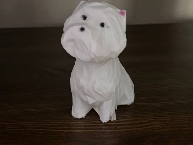 Low Poly Westie