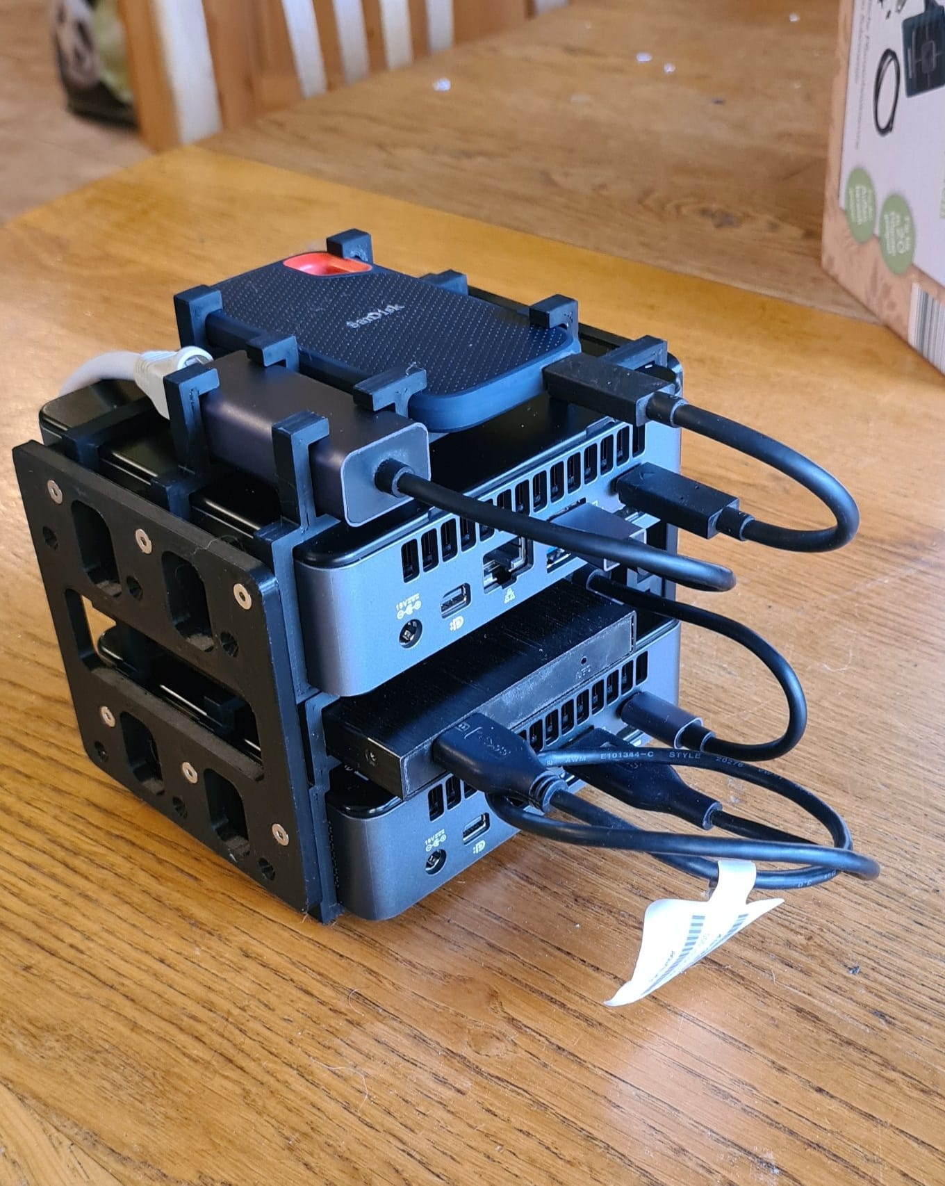 Stackable Mini PC Cluster By Adam Download Free STL Model stackable-mini-pc-cluster-by-adam-download-free-stl-model