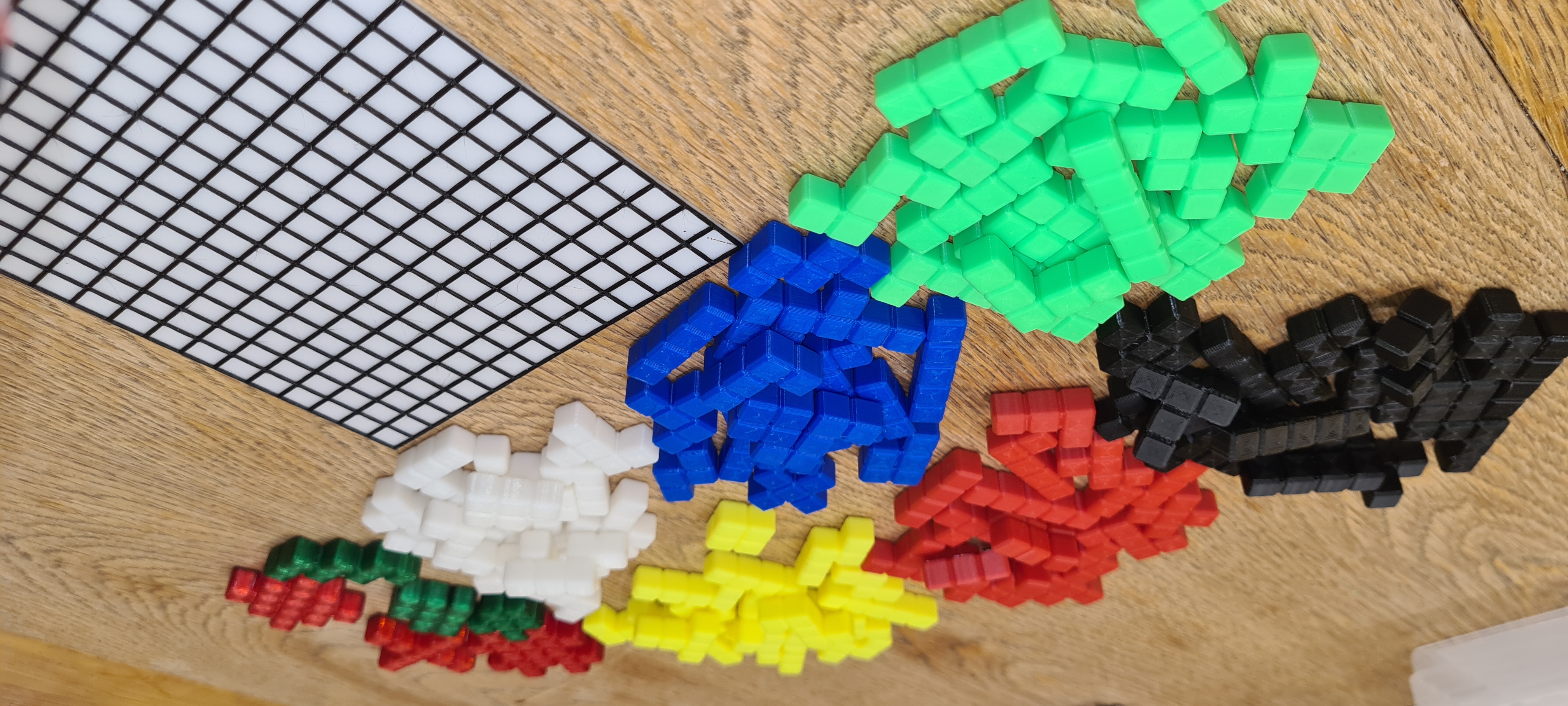 Block puzzle pieces